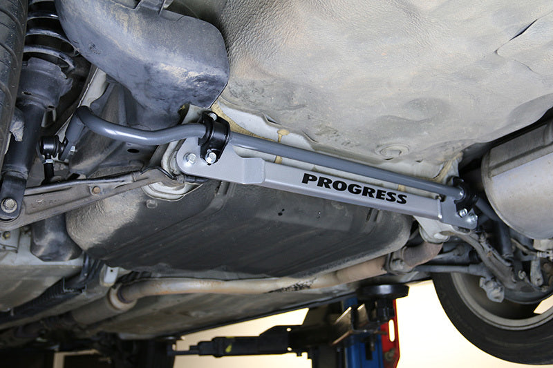 Progress Tech 92-95 Honda Civic Rear Sway Bar (22mm - Adjustable) Incl Bar Brace and Adj End Links