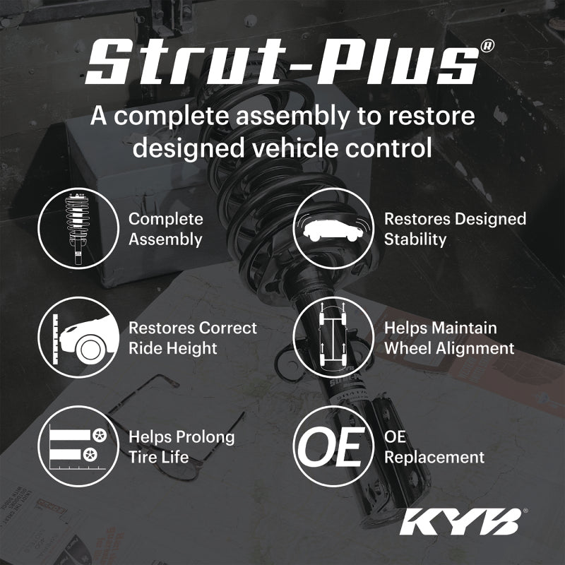 KYB 11-12 Honda Odyssey (From VIN# CB088499) Strut Plus Shocks & Struts - Front Right