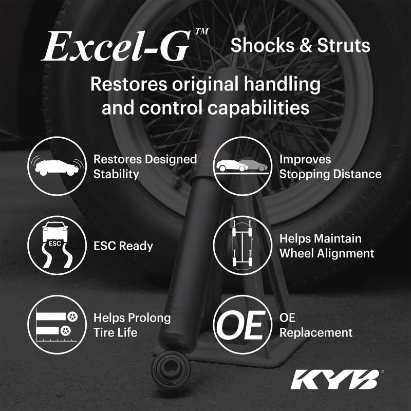 KYB Shocks & Struts Excel-G Front TOYOTA 4-Runner 1986-95 TOYOTA Pickup (4WD) 1986-95 TOYOTA T100 (4
