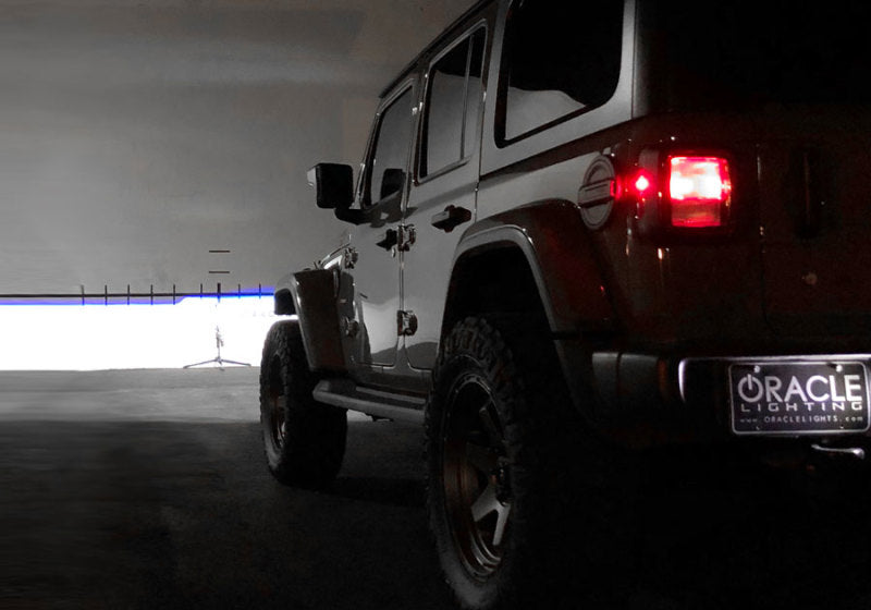 Oracle Oculus BiLED Projector Headlights for Jeep JL/Gladiator JT Satin Silver 5500K