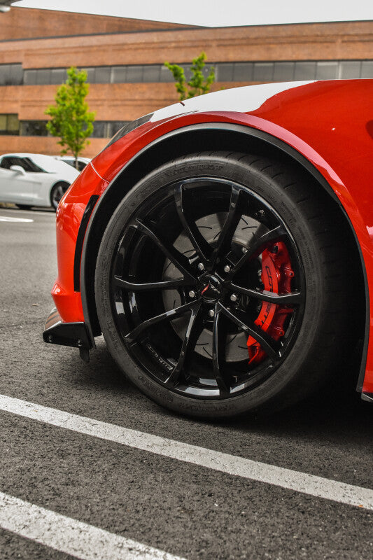 DBA 09+ Nissan 370Z Sport / Infiniti G37 Sport Front Drilled & Slotted 5000 Series 2 Piece Rotors