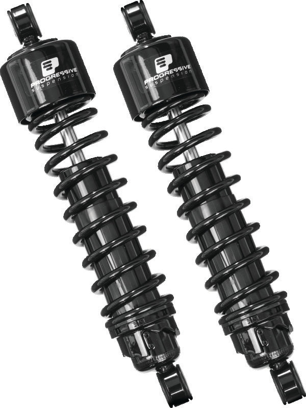 Progressive Honda Monkey 412 Series Shocks 13.0in - Black