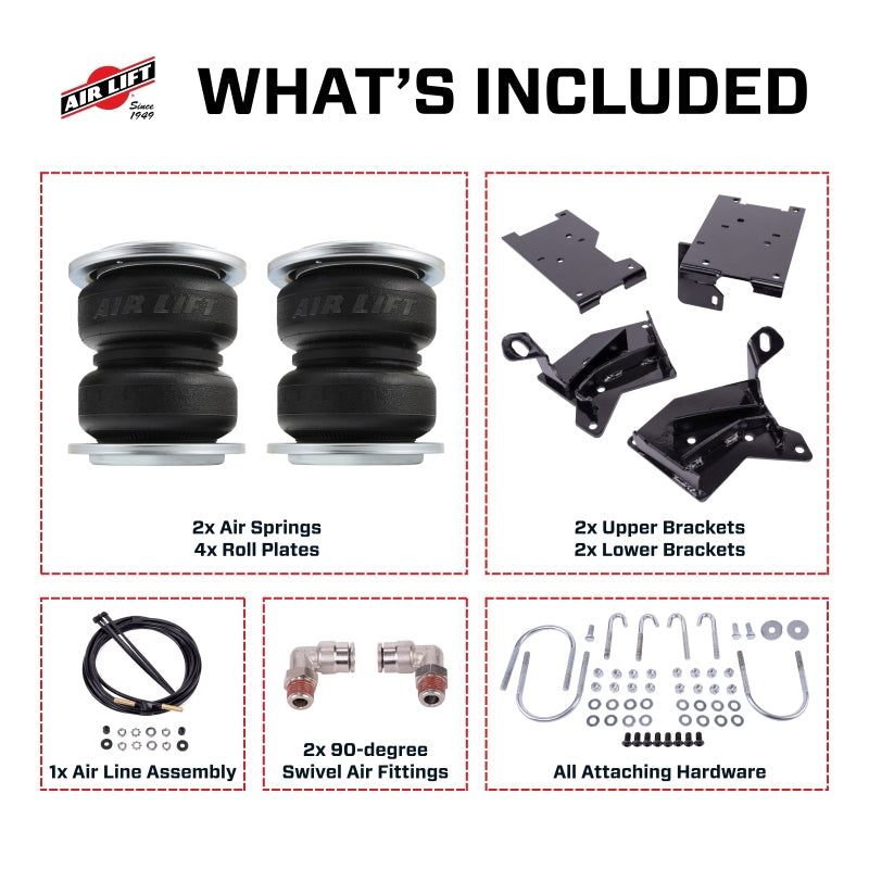 AirLift Performance 21-24 Ford Bronco LoadLifter 5000 Air Spring Kit