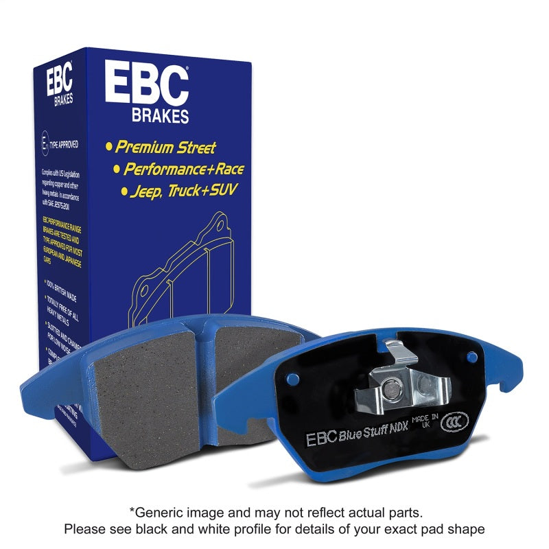 EBC 2022+ Volkswagen GTI/Golf R 2.0T (MK8) Bluestuff Rear Brake Pads