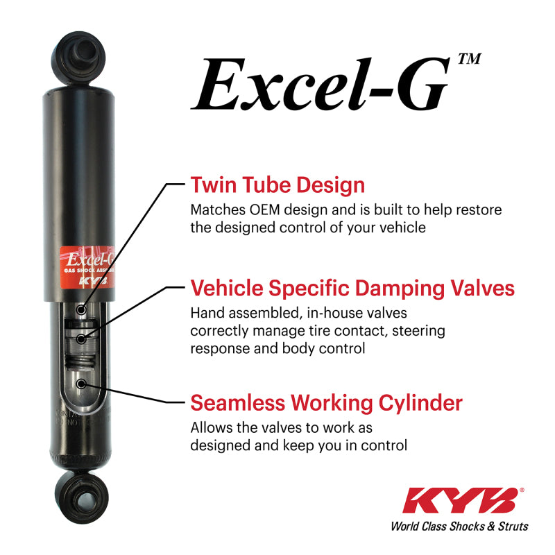 KYB Shocks & Struts Excel-G Front TOYOTA 4-Runner 1986-95 TOYOTA Pickup (4WD) 1986-95 TOYOTA T100 (4