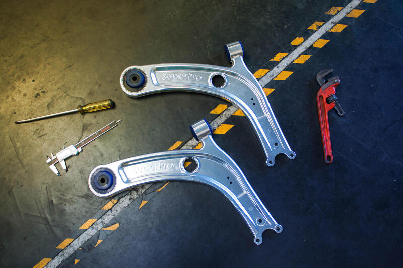 SuperPro 2015 Audi A3 Quattro Premium Front Lower Forged Alloy Control Arm Kit