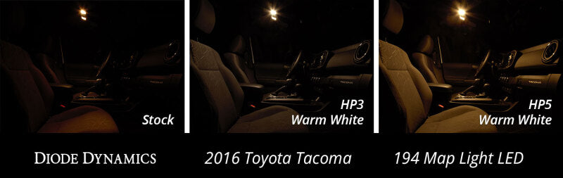 Diode Dynamics 194 LED Bulb SMD2 LED - Red (Pair)