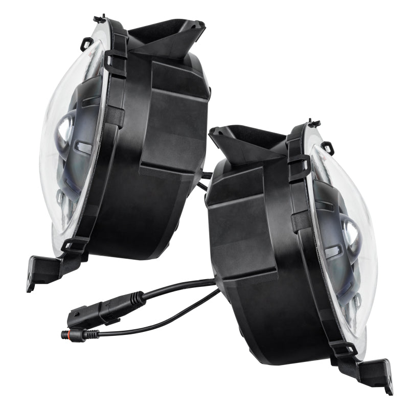 Oracle Oculus BiLED Projector Headlights for Jeep JL/Gladiator JT Satin Silver 5500K