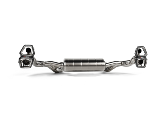 Akrapovic 23-24 BMW XM (G09) TwinPower Turbo V8 Hybrid Slip-On Race Line (Titanium) w/ Carbon Tips