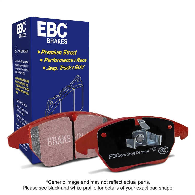 EBC 2018+ BMW M2 Competition 3.0TT Redstuff Rear Brake Pads