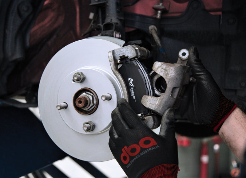 DBA 02-06 Audi A4 3.0L Front Street Drilled & Slotted Rotor