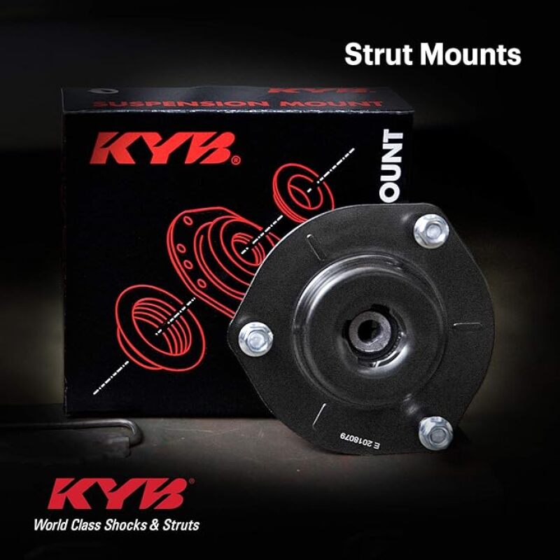 KYB Shocks & Struts Strut Mounts Rear 09-12 Audi A3 / 06-10 Volkswagen Passat