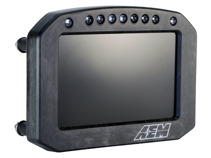 AEM CD-5LG Carbon Logging Flush Digital Dash Display w/ Internal 20Hz GPS & Antenna