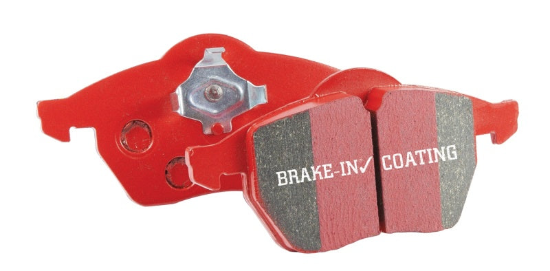 EBC 13-14 Audi RS7 4.0TT (w/Cast Iron Rotors & Trapezoid Weights) Redstuff Front Brake Pads