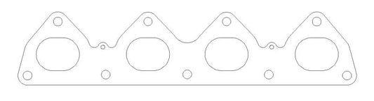 Cometic Honda All H22S 92-01 .030 inch MLS Exhaust Manifold Gasket 1.770 inch X 1.380 inch Port
