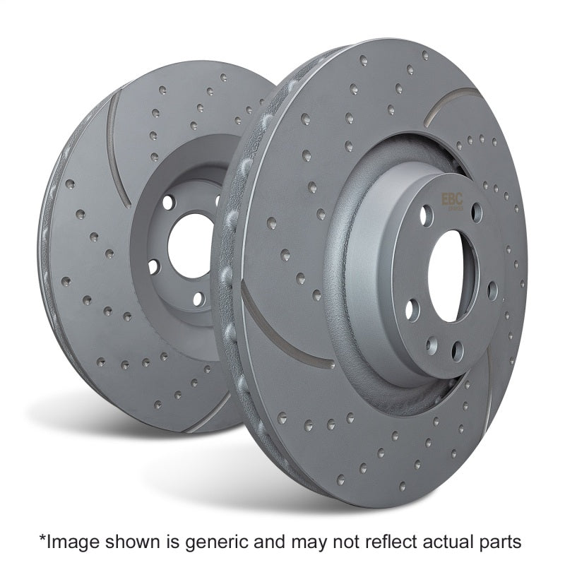 EBC 88-92 Audi 80 2.0 GD Sport Rear Rotors