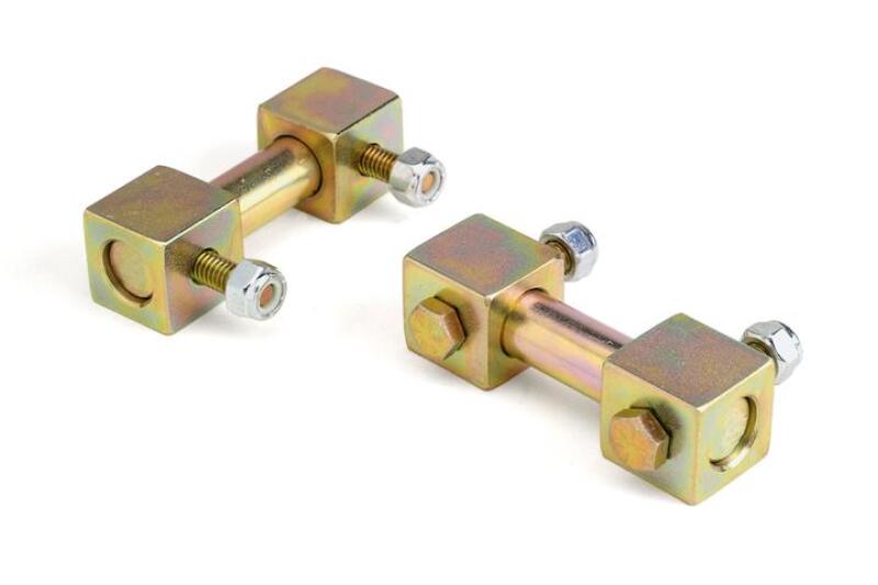JKS Manufacturing Jeep Wrangler TJ/LJ Lower Shock Bar Pin Eliminator - Front