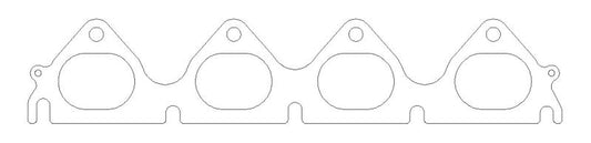 Cometic 94-00 Honda All B Series Exhaust Manifold Gasket .030 inch MLS 1.850 inch X 1.340 inch Port