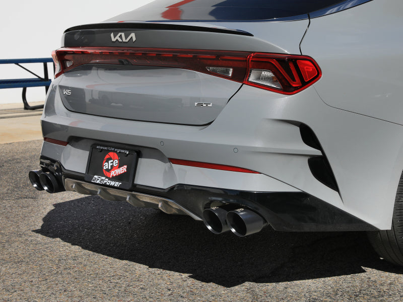 aFe Takeda 21-24 Kia K5 GT L4-2.5L (t) SS Axle-Back Exhaust System w/ Black Tips