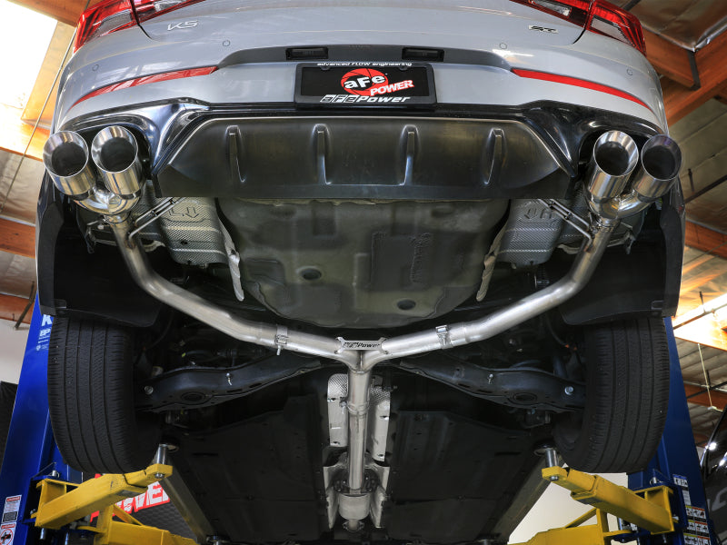 aFe Takeda 21-24 Kia K5 GT L4-2.5L (t) SS Axle-Back Exhaust System w/ Polished Tips